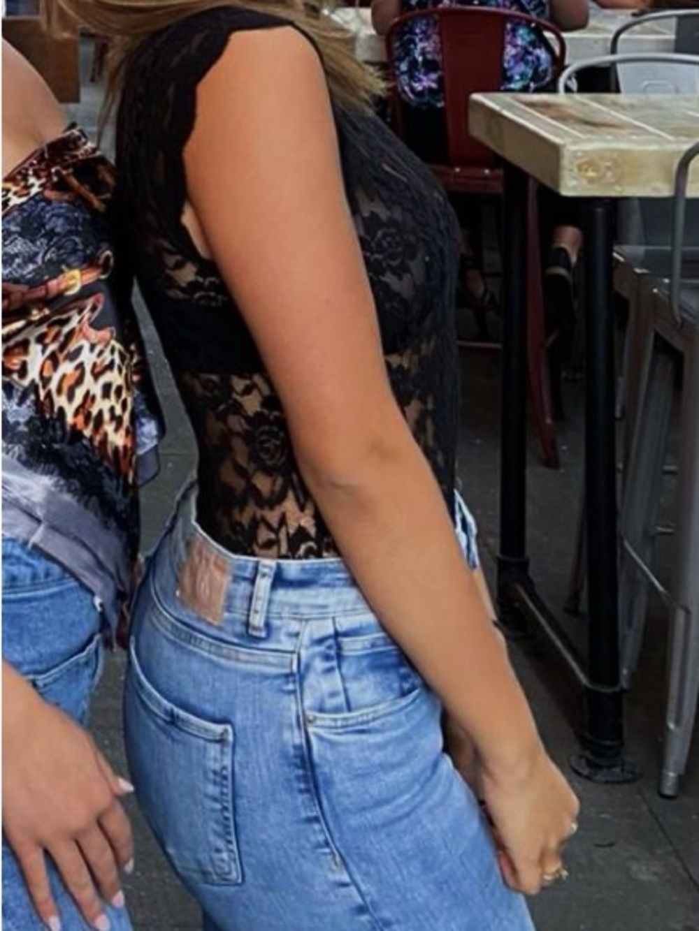 Ambiance Black Lace Top